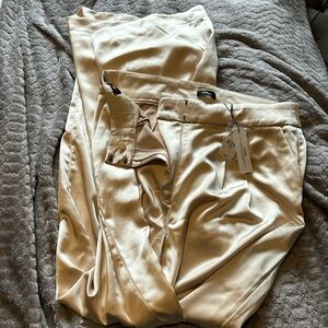 Express silk pant